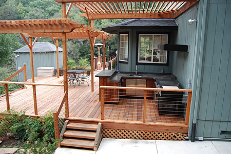 Bonny Doon Deck/Outdoor Kitchen